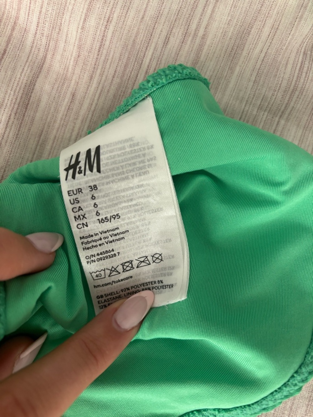 Textured Green Bikini Set H&M - Picture 4 of 6